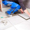 Laying Flooring in a Bathroom