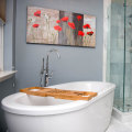 Gray and White Color Combinations for Bathrooms