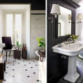 Black and White Color Schemes for Minimalist Bathroom Design