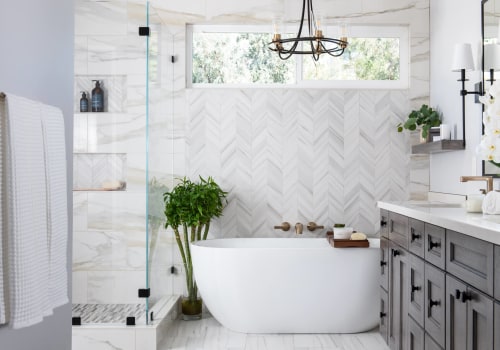 Chevron Pattern Flooring in Bathrooms: Trends and Ideas